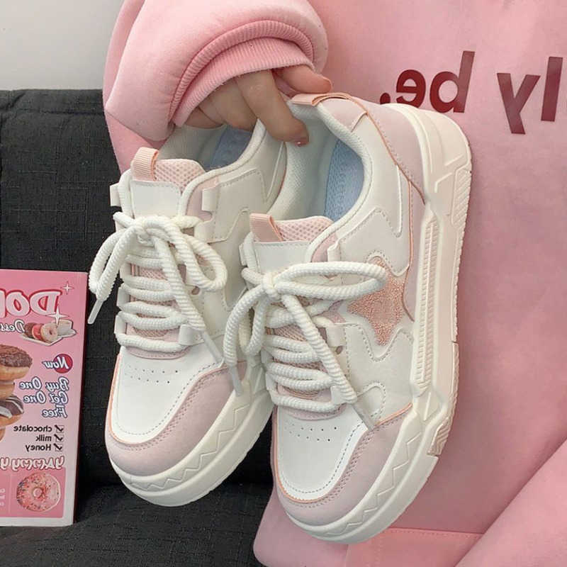 fashion Casual Shoes Casual Women's Sneaker 2023 Spring and Summer New Style Trend Versatile Comfortable Breathability Sports Tennis Shoes D260