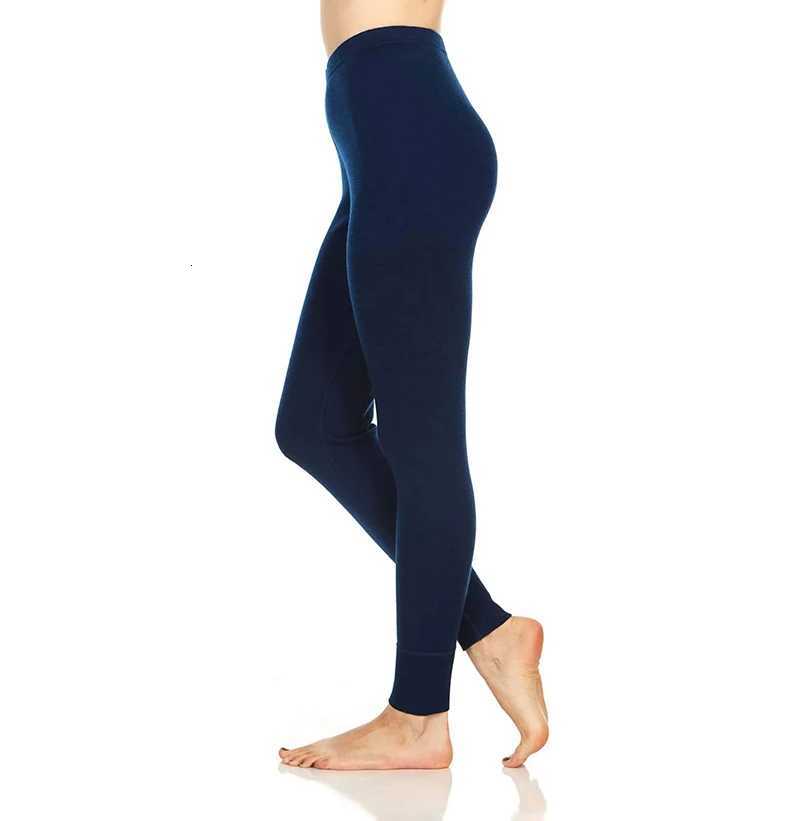 Thermal Underwear Women's Merino Wool Base Layer Women Pants 100% Merino Wool Leggings Midweight Thermal Underwear Bottom for womens Warm Soft