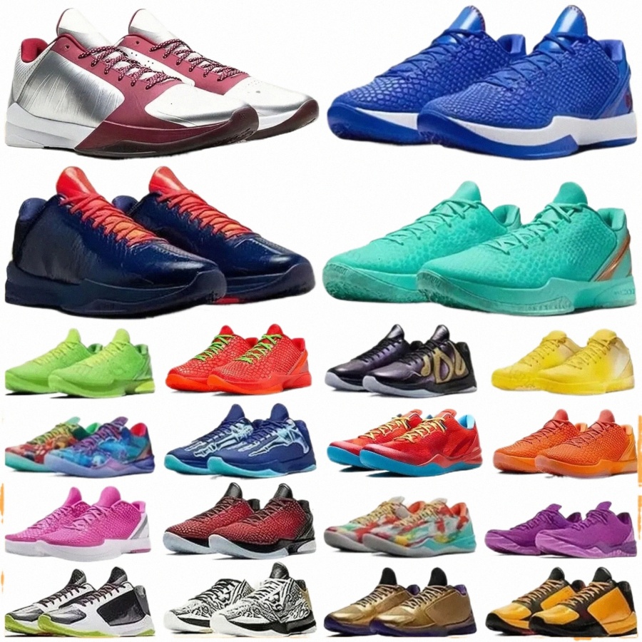 black Mamba 6 5 Protro Reverse Grinch Grinches basketbalschoenen Mambacita 8 Eybl Think Pink Bruce voor heren dames grote kinderen topkwaliteit snea