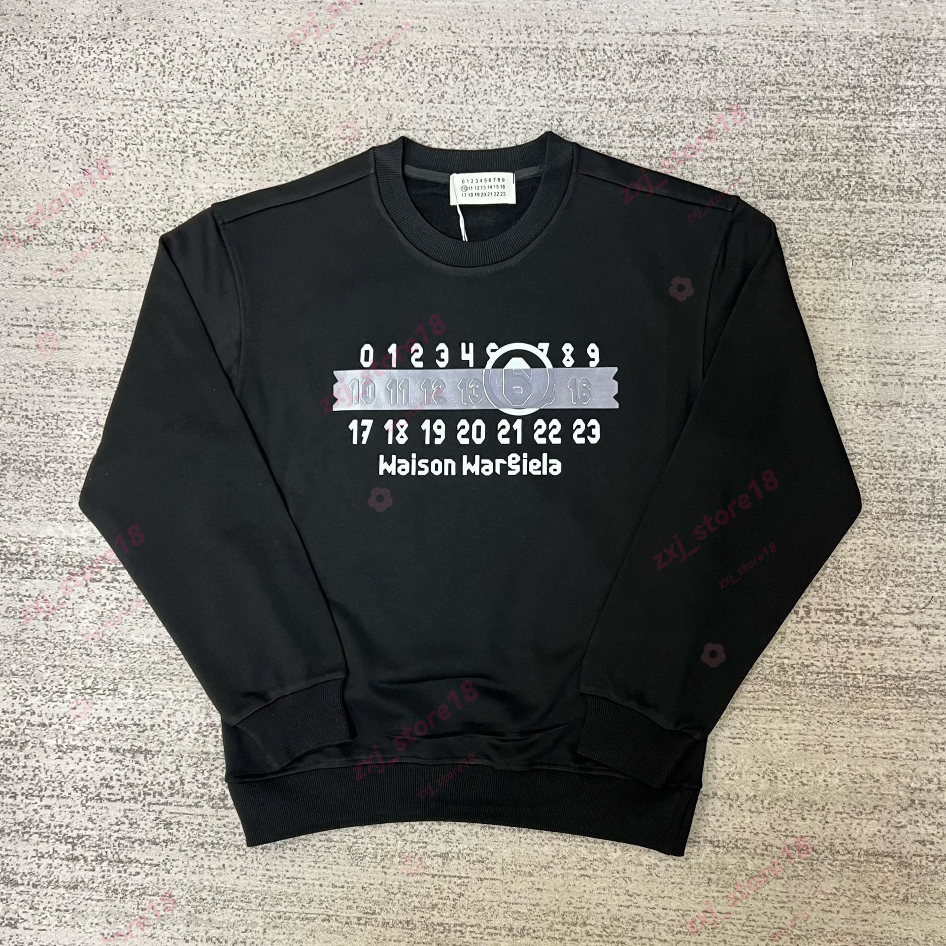 Margeilalies Hoodie Designer Mens Contemporary Style Brand Cotton Comfortable Hip Hop New Daily Wear Womens High Quality Fashion Luxury Mm6 Long Sle