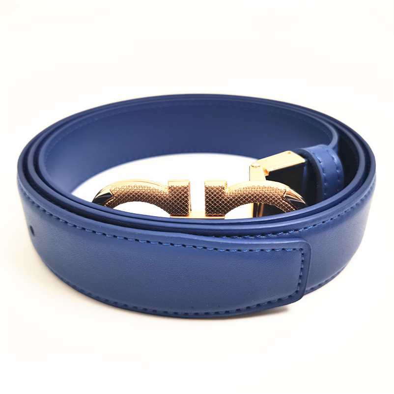 Mens Belt Designer Belt Women3.5cm Width Solid Leather Belts Gold Silver Buckle Brand Luxury Belt High Quality Woman and Man Waistband Belt Bb Simon