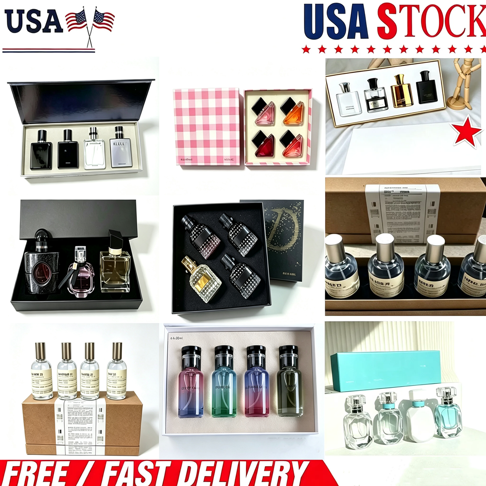 Luxury Unisex Perfume Gift Set 4*30ml Fragrance Kits Imagination Pacific Chill Parfum Spray Long Lasting Cologne For Men Women Premium Quality Fast
