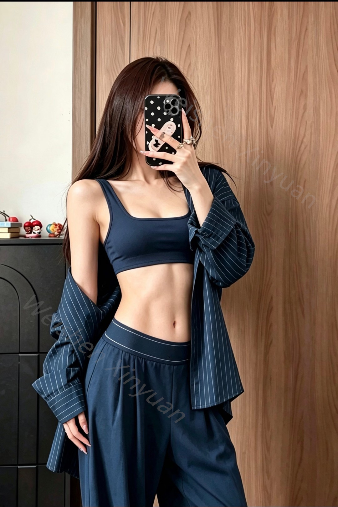 Womens Pinstripe Button Down Shirt Yoga Set Lightweight Breathable Long Sleeve Outdoor Casual Loose Top Designer Gym Clothes Streetwear Dreamscape B