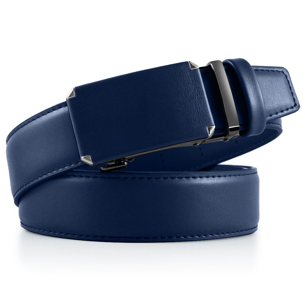 Genuine Belt for Men Adjustable Waistband Business Belts, Men's Leather Fashion Automatic Buckle Cowskin Male Belts Luxury Designer 26L0922