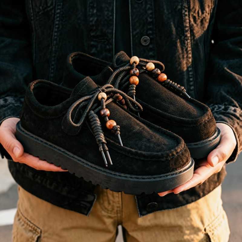 Casual Shoes Men's slipcasual shoes four seasons new breathable soft-sole anti-slip outdoor walking shoes fashion Joker sports tide shoes D2609