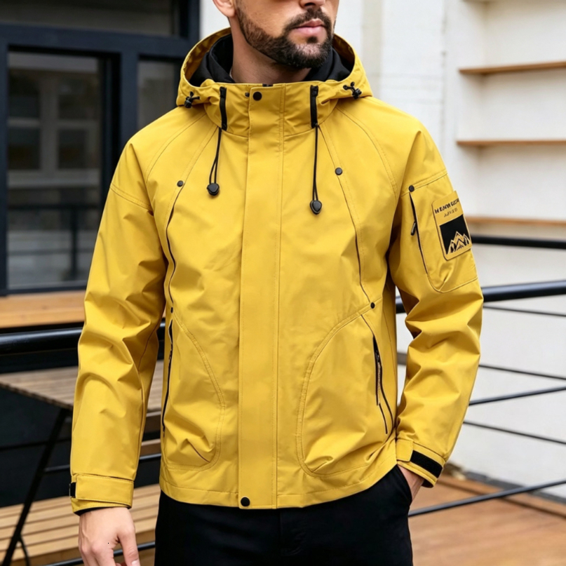 Streetwear Jackets Men Outdoor Softshell Zip Up Hooded Windbreaker Mens Hiking Camping Coat Spring Autumn Coats 260908