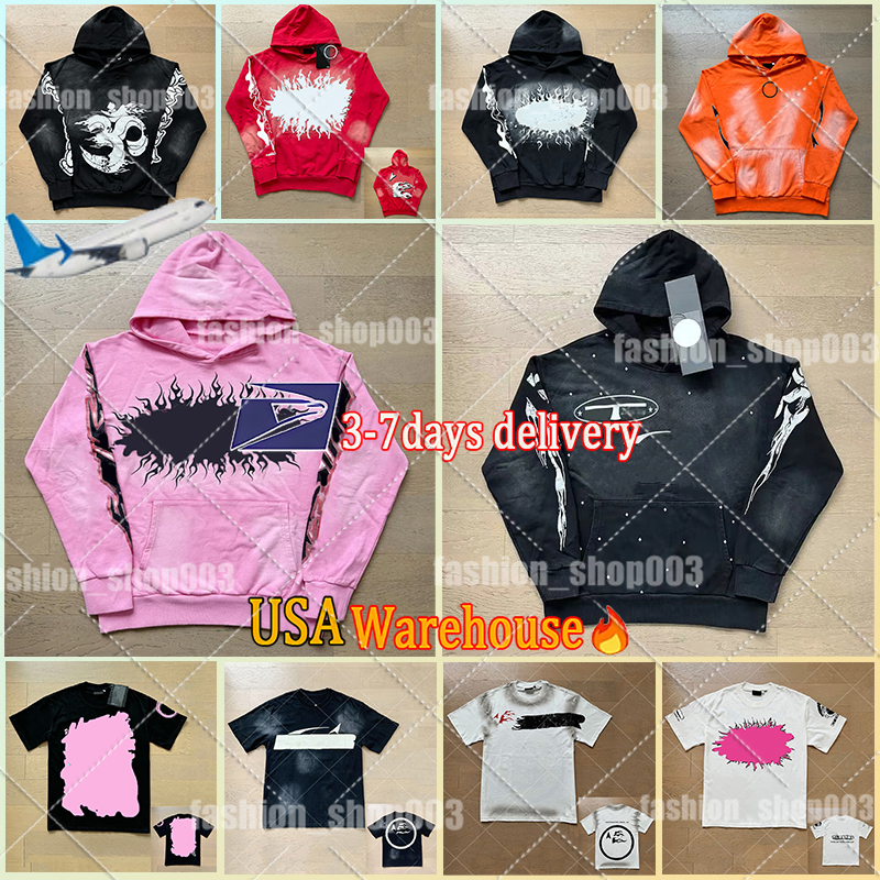 Helles hoodie Vintage Washed Tshirt Designer Shirts Mens Womens Hoodie Mens streetwear shorts Graphic Hoodies Pullover Fashion Hip Hop Shirts Round