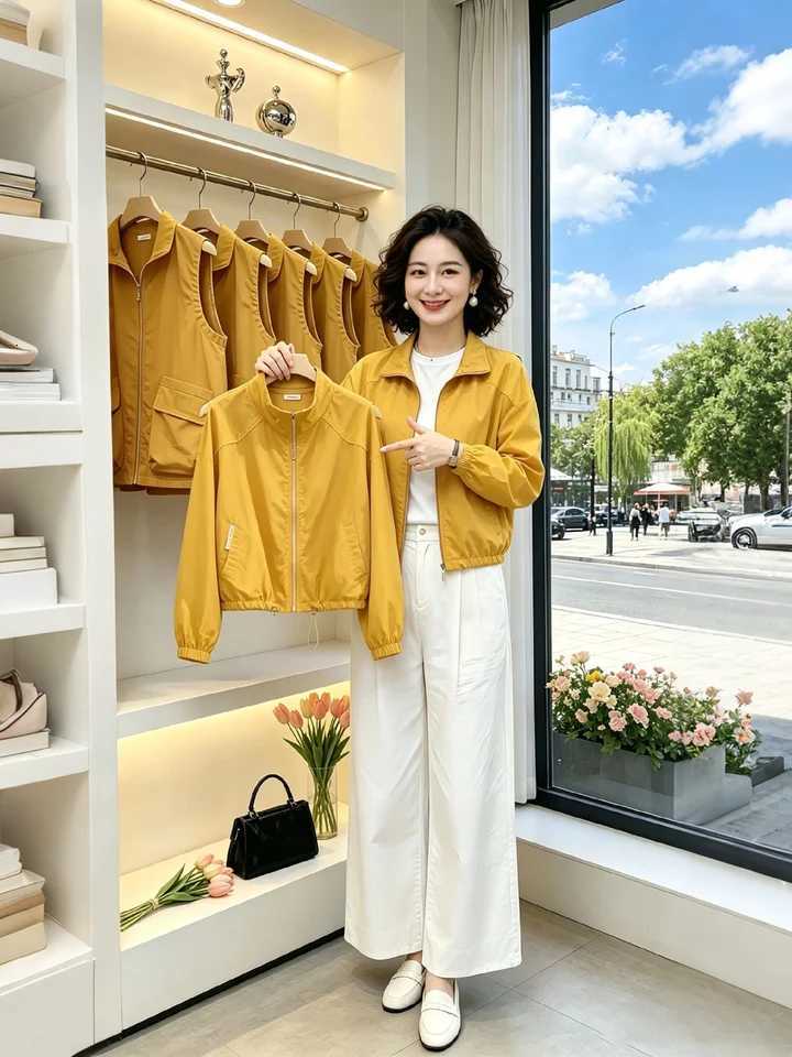 Women's Jackets Anti-Aging Lightweight Commuter Fashion Outerwear Breathable Sun Protection Simple Design Korean Style Short Coat for Women C26