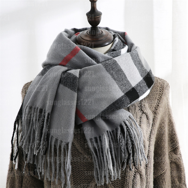 2027 New top Women Man Designer Scarf fashion brand 100% Cashmere Scarves For Winter Womens and mens Long Wraps wool Scarves Christmas gift vary GOO