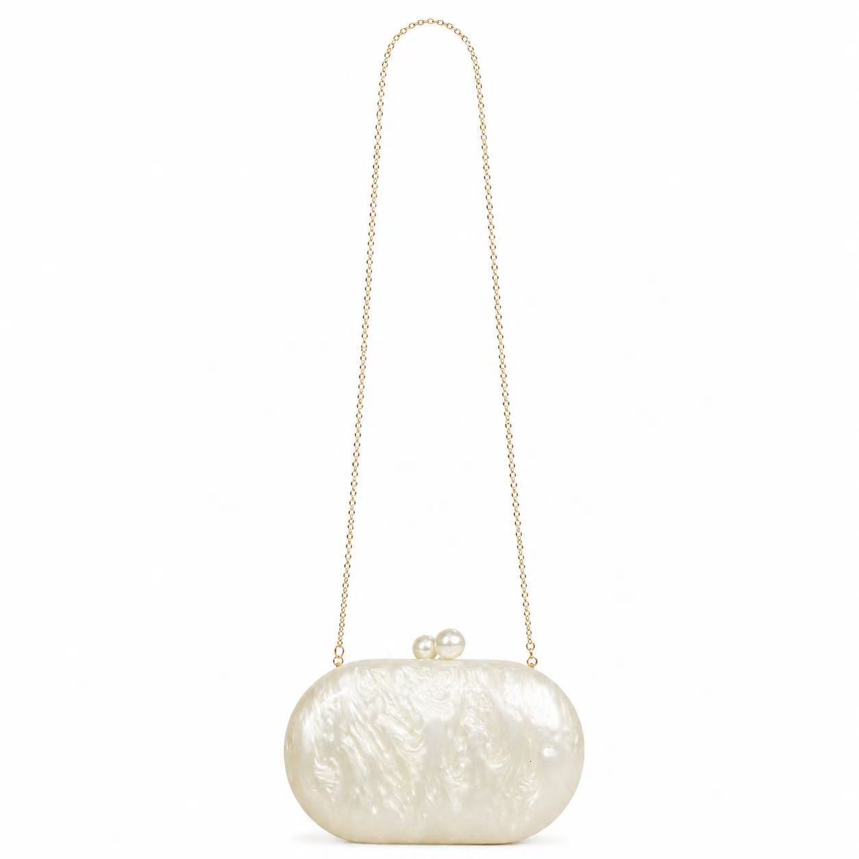 Hot-Selling New Acrylic Women's Evening Bag Socialite Fashion Single Shoulder Crossbody Wedding Banquet Clutch Designer bags