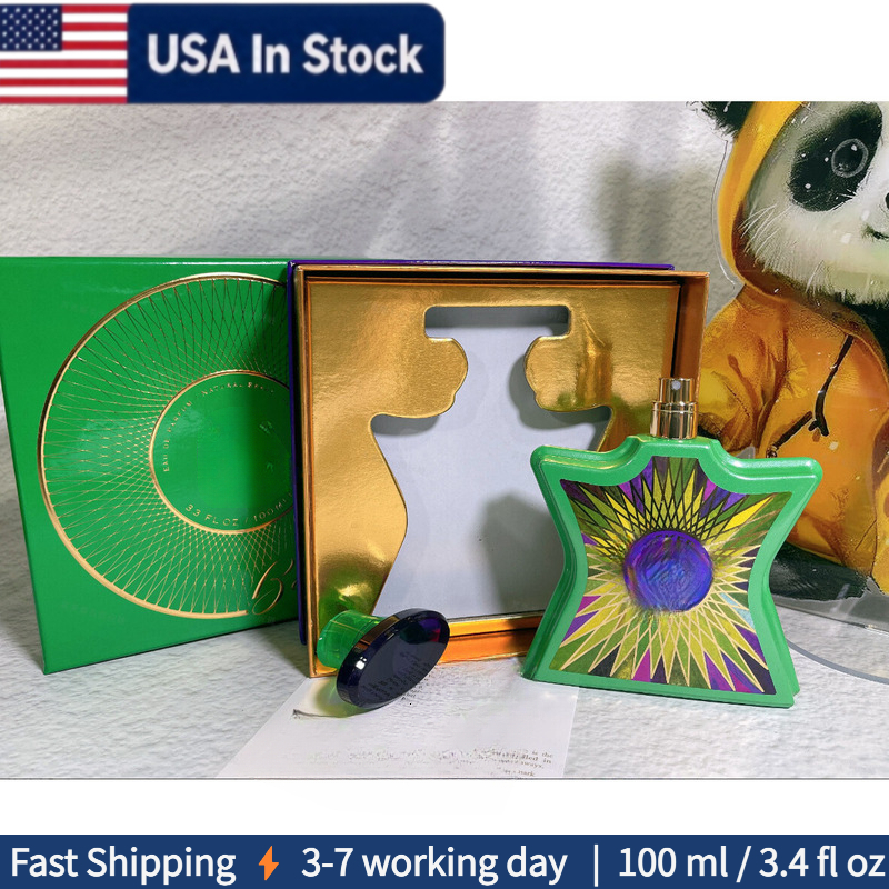 Bond No.9 Greenwich Village Perfume Unisex EDP 100ml Woody Floral Fragrance Long Lasting Scent Luxury Designer Perfume For Men Women US Stock Fast S