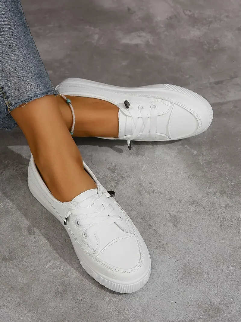 Shoes Spring and Summer Casual fashion New Breathable Round Toe Mouth Casual and Comfortable Flat Walking Shoes Sneakers Zapatos De Mujer D260922