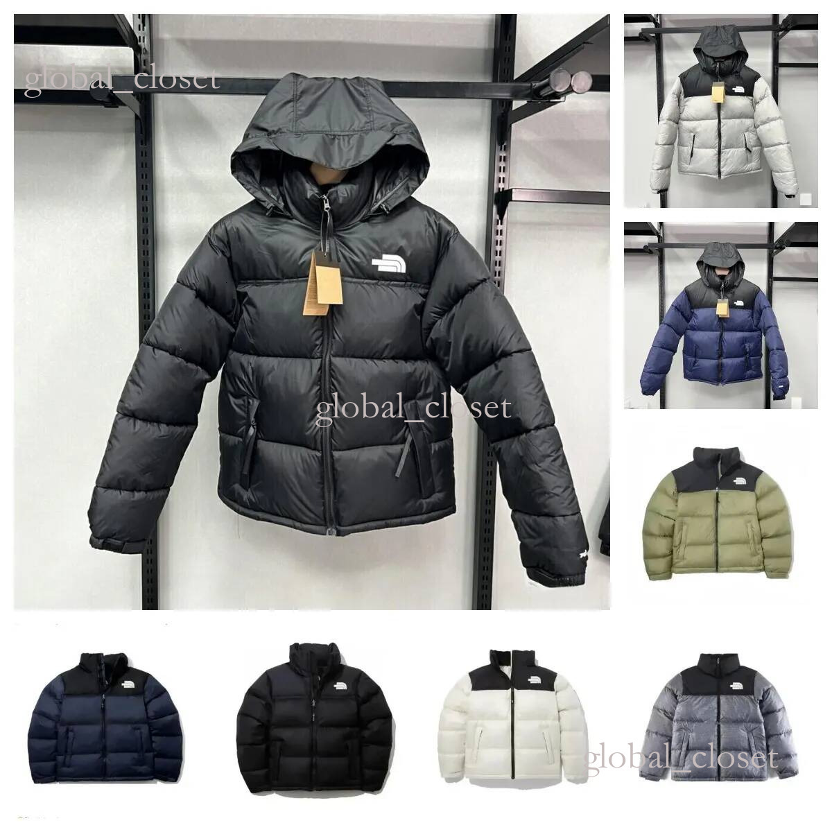 Northfac jacket Women puffer Designer Men Puffer Jackets Northism Faceism 700 Hooded Down Jackets Coats Peak Unisex Long Sleeve Zipper Windbreaker 1