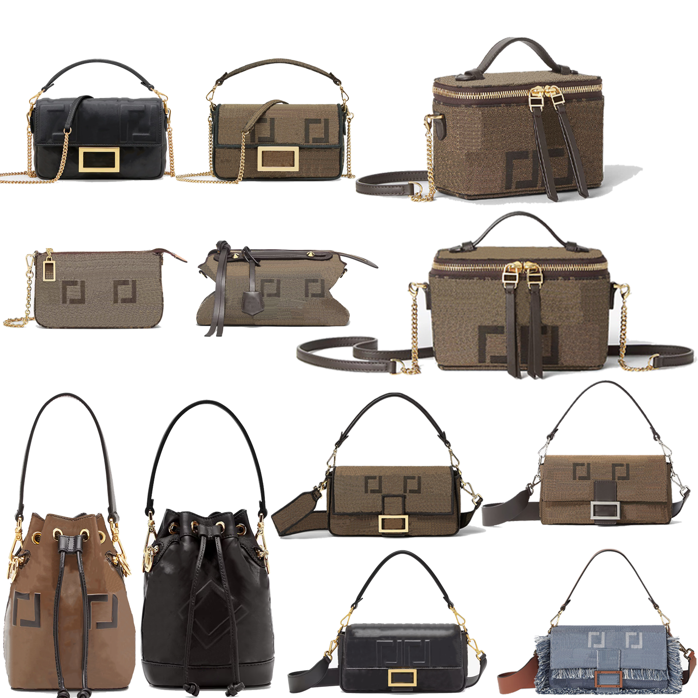 embossed leather Baguette handbags By The Way Soft Mini make up bag Way Medium Photography Small Half Moon Handbags high quality leather Shoulder De