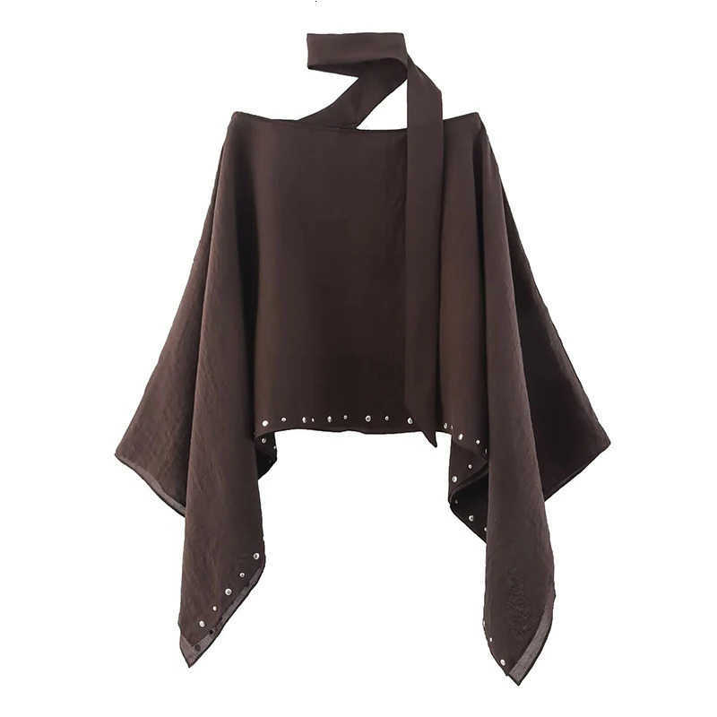 Womens Summer Loose Cloak Jackets for Women TRAF In Cape Coats And Holiday Poncho S260922XPWD