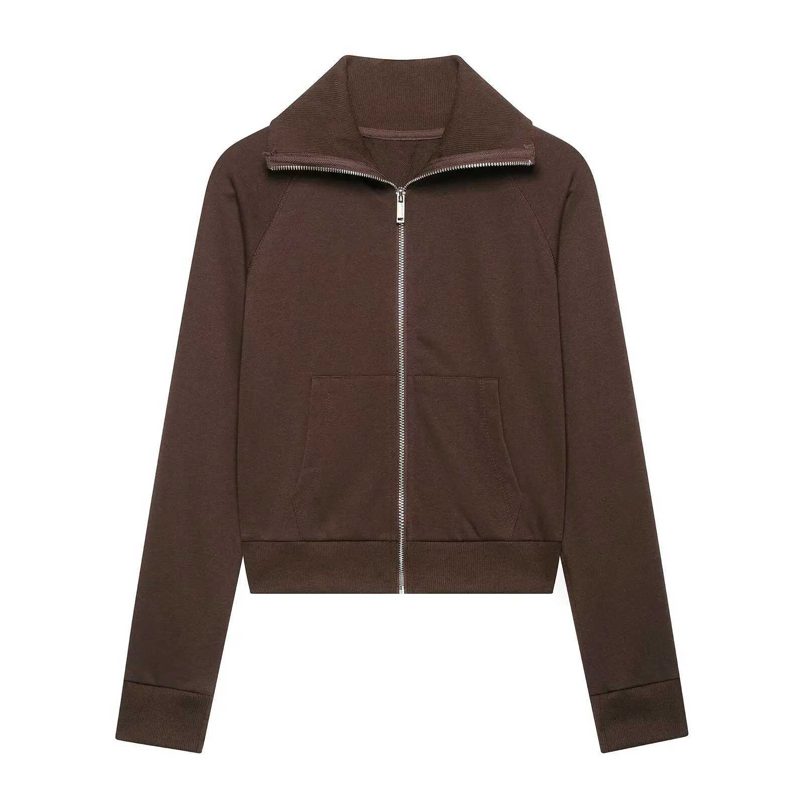 Autumn Baseball Sets 2026 New Women's Chic Zipper Sport Short Jacket Coats Female Lady Slim High Waist Flared Pants 2 Pcs Sets Trousers Suits N
