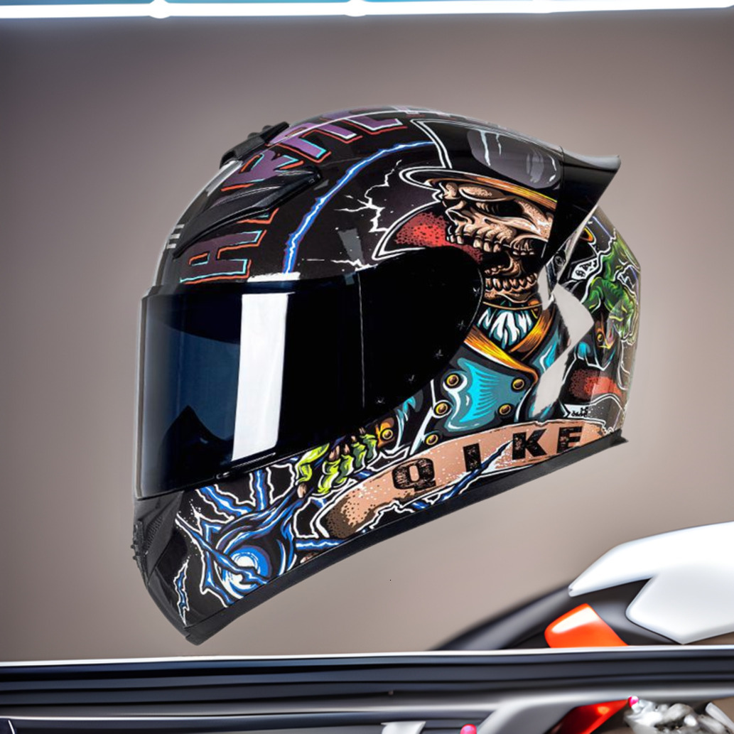 Casco moto certificato standard nazionale modulare modulare per uomo e donna Inverno caldo sicurezza Quattro stagioni Rider Veicolo elettrico Moto C