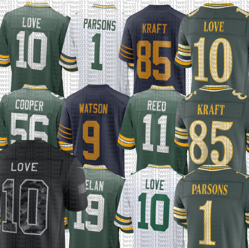 Jordan Love Matthew Golden Josh Jacobs Micah Parsons Jayden Reed Christian Watson Edgerrin Cooper Brett Favre Reggie White Bart Starr Jordan Morg