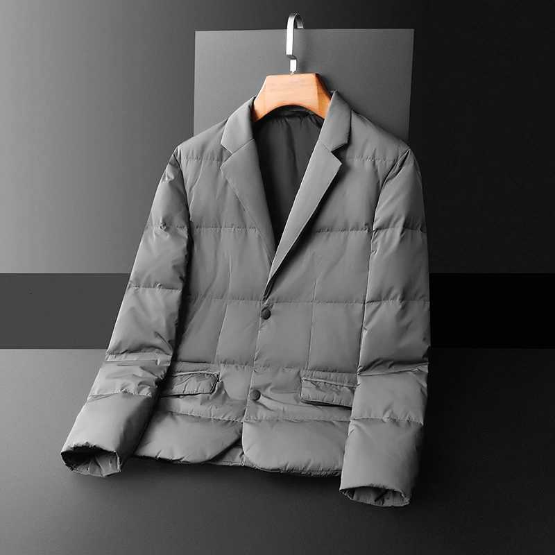 Down Parkas 2024 new Men's arrival winter jacket 90% white duck down jackets men mens fashion thicken warm parkas blazers male full size M-4XL