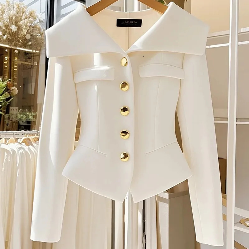 Spring and Autumn Occupation High-end Leisure Women's Coat Korean Version Loose Temperament Ladies Short Jacket 260922