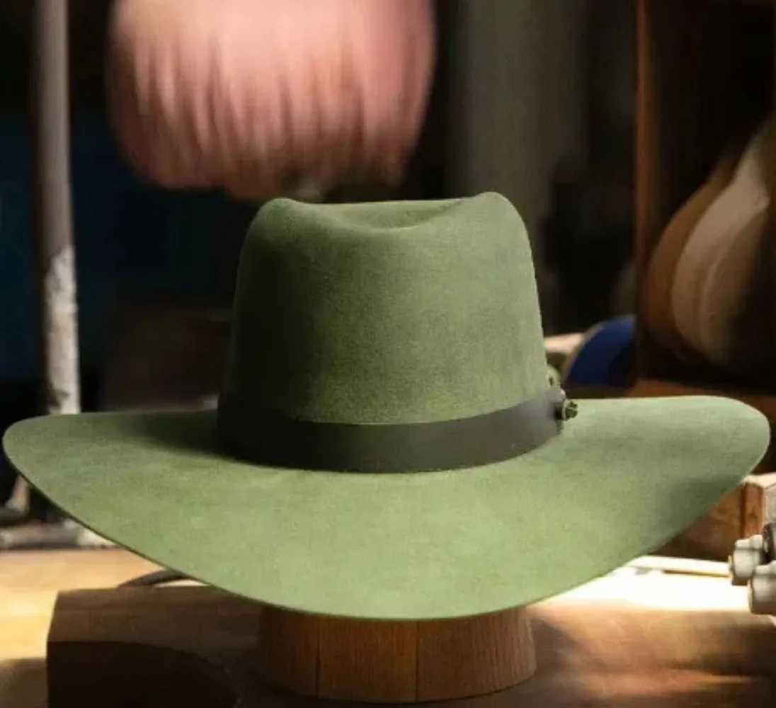Hats Wide Brim Hats Bucket 100% Wool Fedora Hats for Women Men Cocktail Wedding Party Panama Style Men's Jazz Hat European Big Brim Head Wrap N