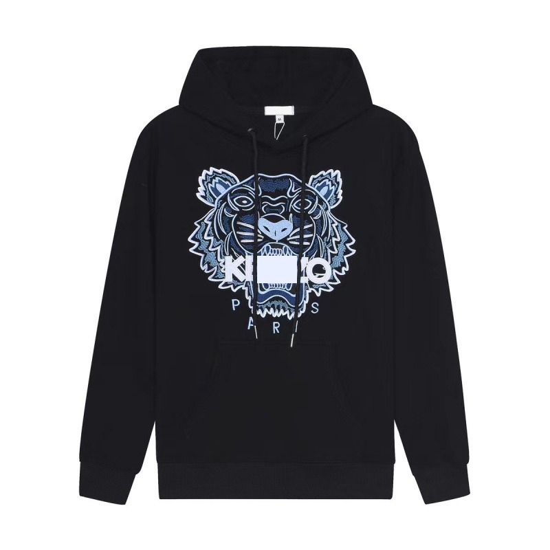 Felpe con cappuccio firmate Uomo Donna KENZO Felpa con cappuccio con ricamo tigre Felpa con cappuccio casual stile street in cotone di alta qualitÃ