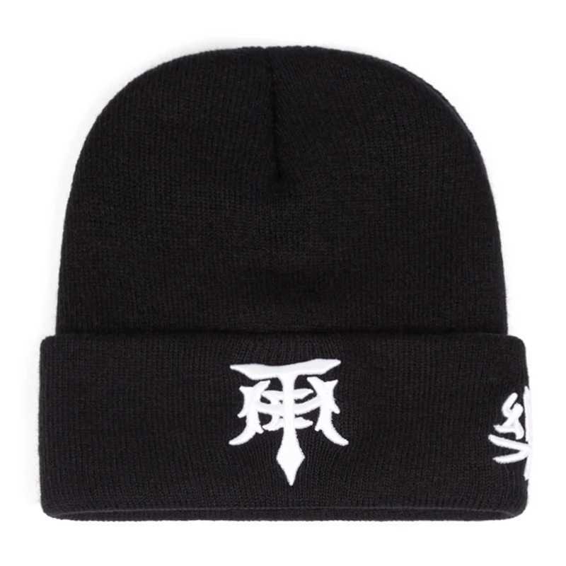 New Creative Knitted Hat T 2026 Embroidered Street Hip Hop Hat Autumn and Winter Casual Windproof Warm Hat Borderless Hat Unisex M260921