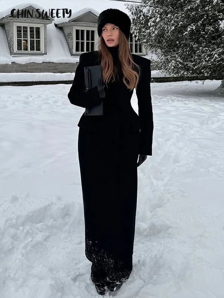 Elegant Solid Women Long Coat Single Breasted Turn-down Collar Loose Full Sleeve Lady Coats 2026 Spring Lady Street Outwears 260921