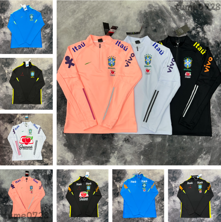 Designer Men's Hoodies Brazilian Club Training Hoodie Brazil Jacket Couple Long Sleeve Unisex Hoodies Pullover Shirt Designer Men Clothing Half