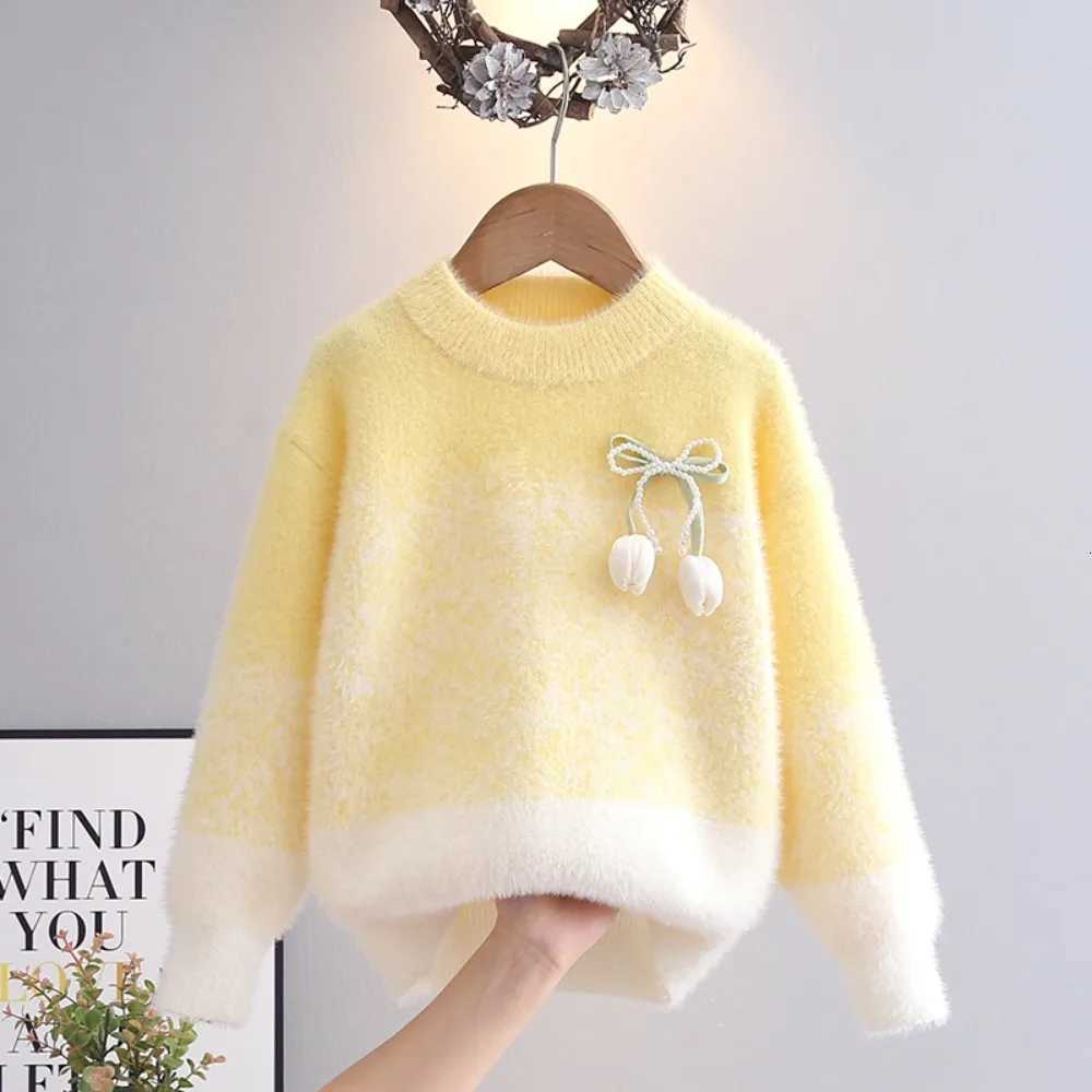 Sweaters Pullover Children's Clothing Christmas Baby Girl Winter Clothes Kids Clothes Casual Fashion Streetwear Pullover Knit Elegant C260921
