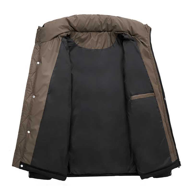Down Parkas Winter Men Men's Windproof Casual Duck Down Jackets Man Puffer Padding Outdoor Jacket Parkas Male Streetwear Loose Jackets Windbrea