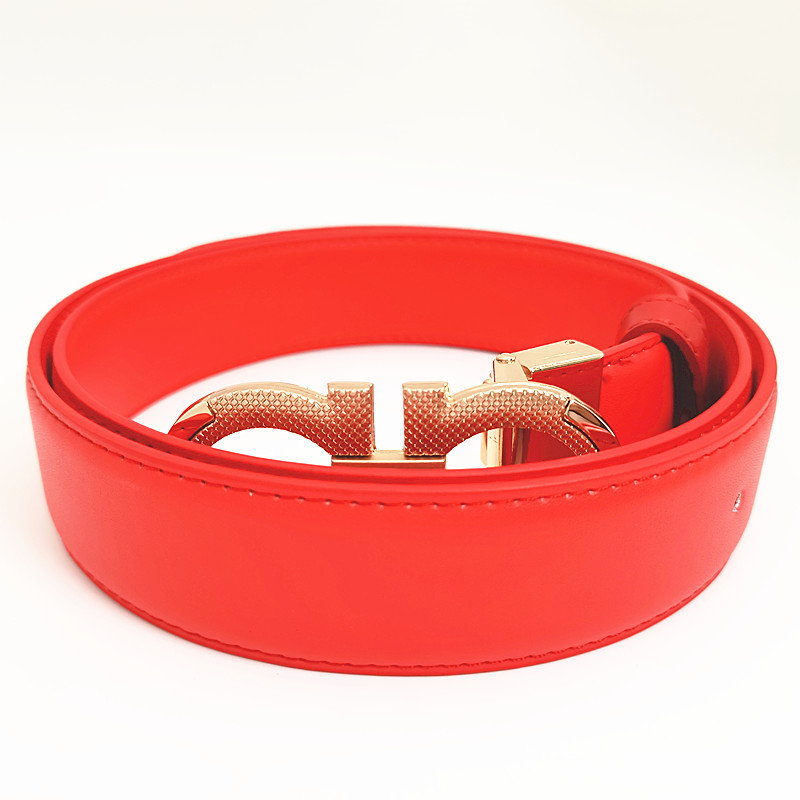 Belts for Men Designer Belt Women 3.5cm Width Solid Leather Belts Gold Silver Buckle Brand Luxury Belt High Woman and Man Waistband Belt Bb Simon Be