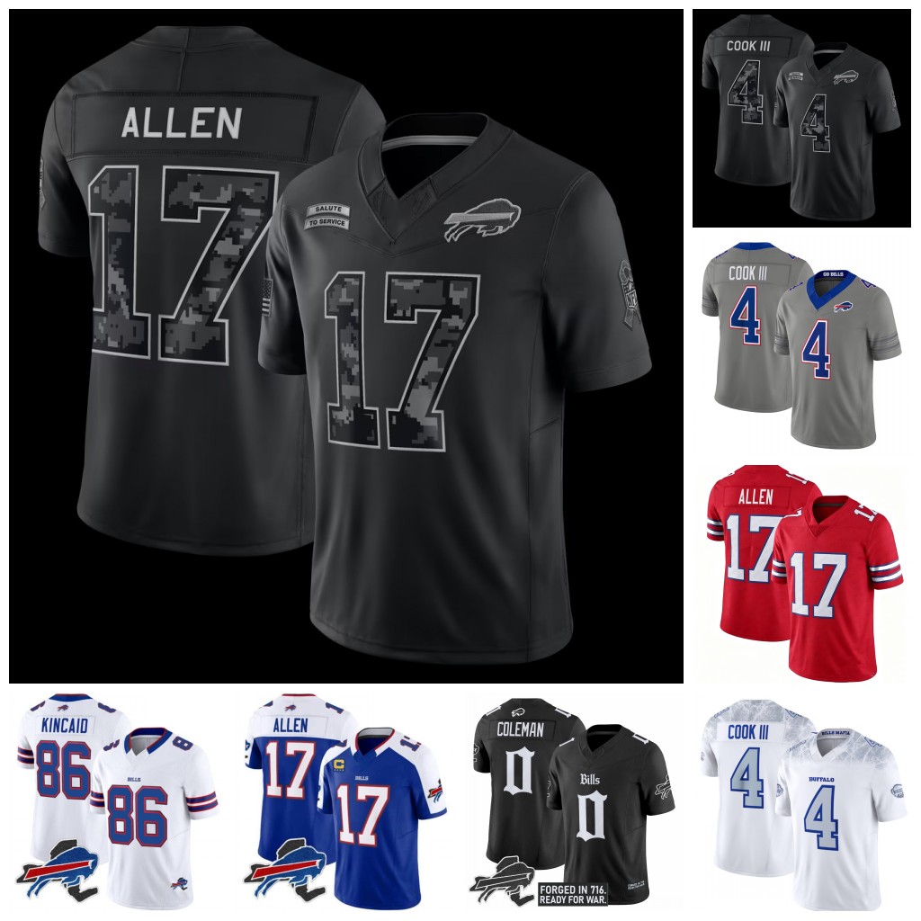 YOUTH WOMEN Buffalo Billss 2026 Salute to Service Nickel City Football Jerseys Josh Allen James Cook III Keon Coleman DJ Moore Khalil Shakir Dalton