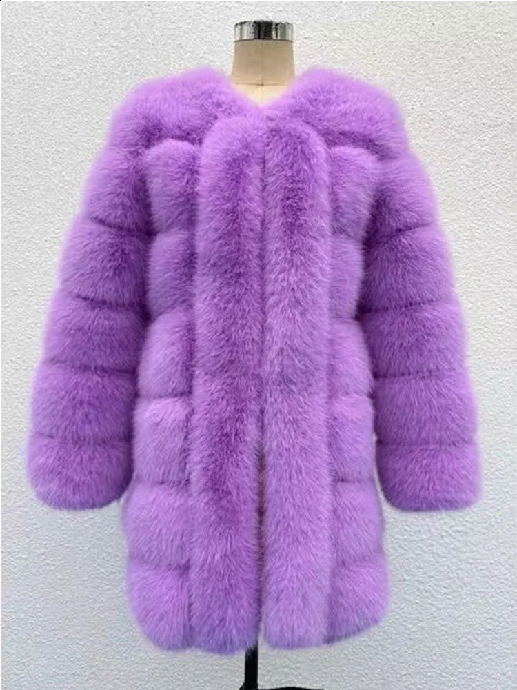 ZADORIN Winter Long Furry Faux Fur Coat Jackets Woman Thick Warm Fluffy Jacket Causal Party Overcoat Streetwear 260922