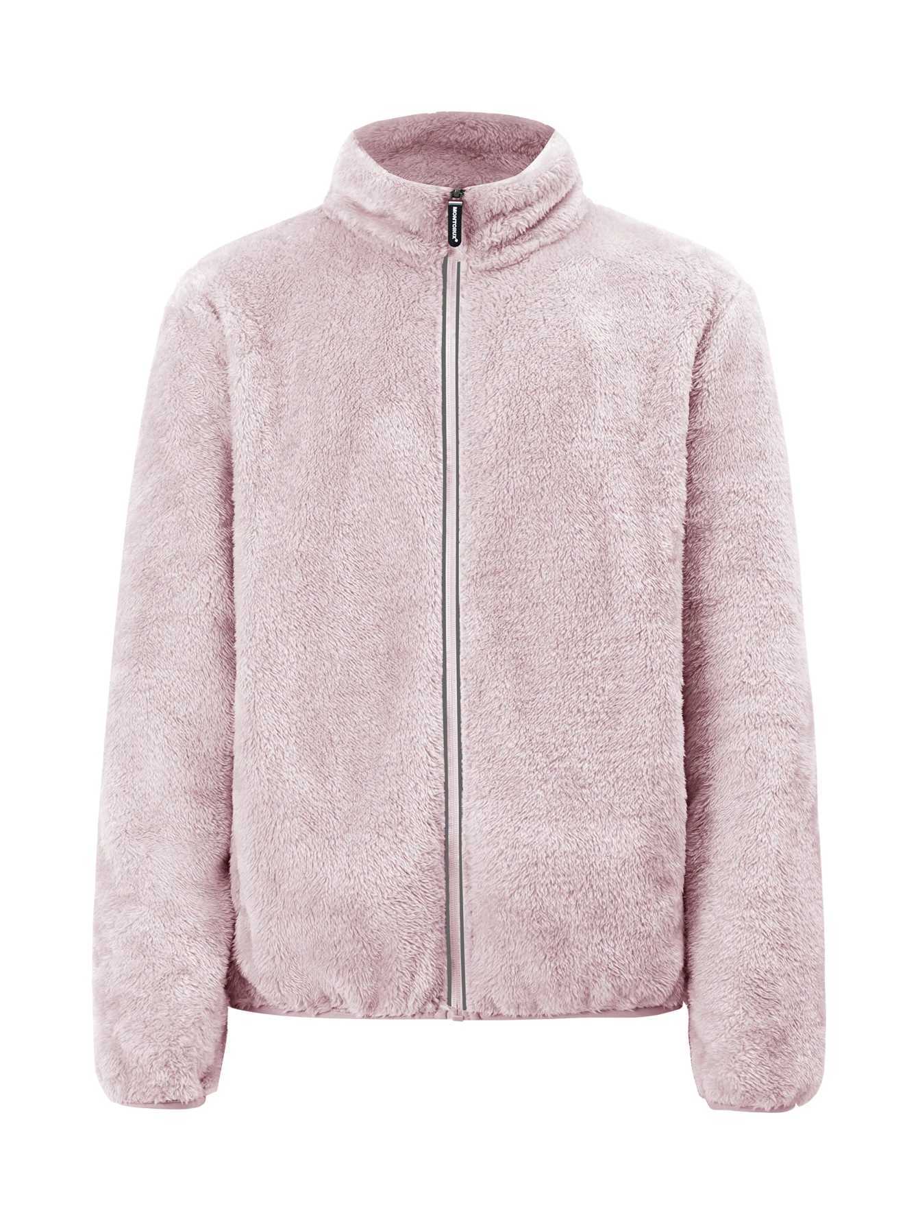 Women's Jackets Women's Spring Autumn Jacket Stand Collar Zipper Fleece Windproof Elastic Cuff Casual Outdoor Sportswear C260921