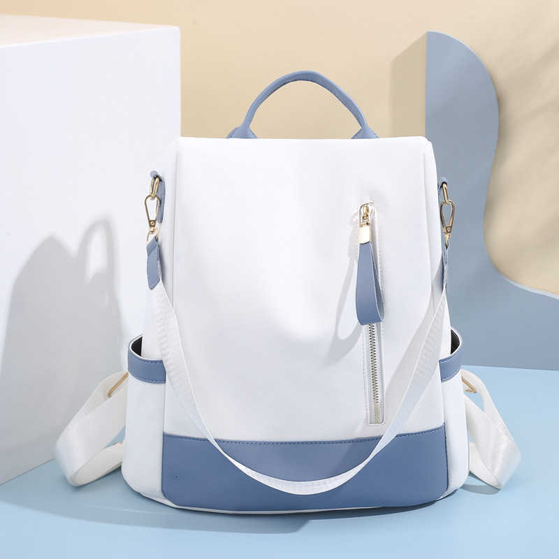 Style New Korean-style women's Backpack backpack Soft And Large-capacity Anti-theft Backpack For Women casual Trendy travel backpack H260922