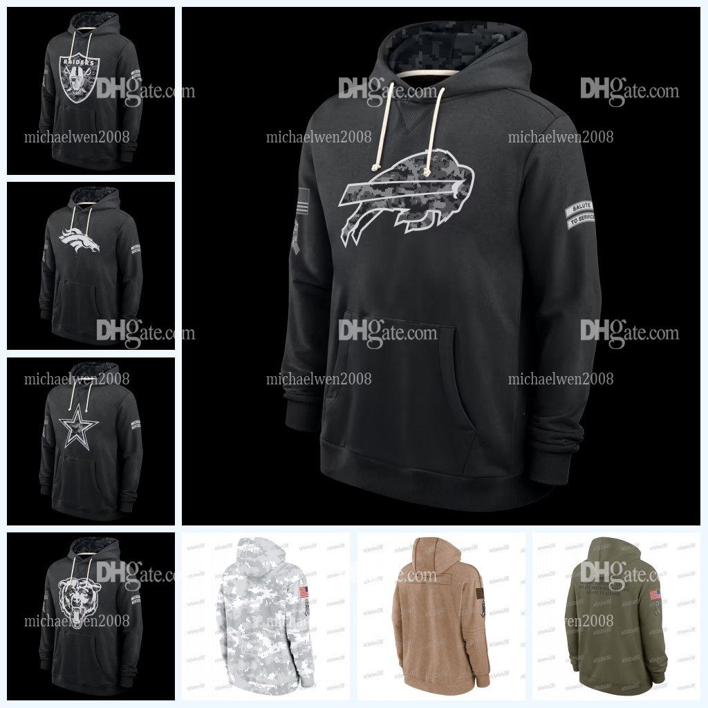 2026 2027 Salute to Service Pullover Hoodie Polyester Retro Classic Sportswear Personalized Custom Any Name Any Number Men Women Youth 456