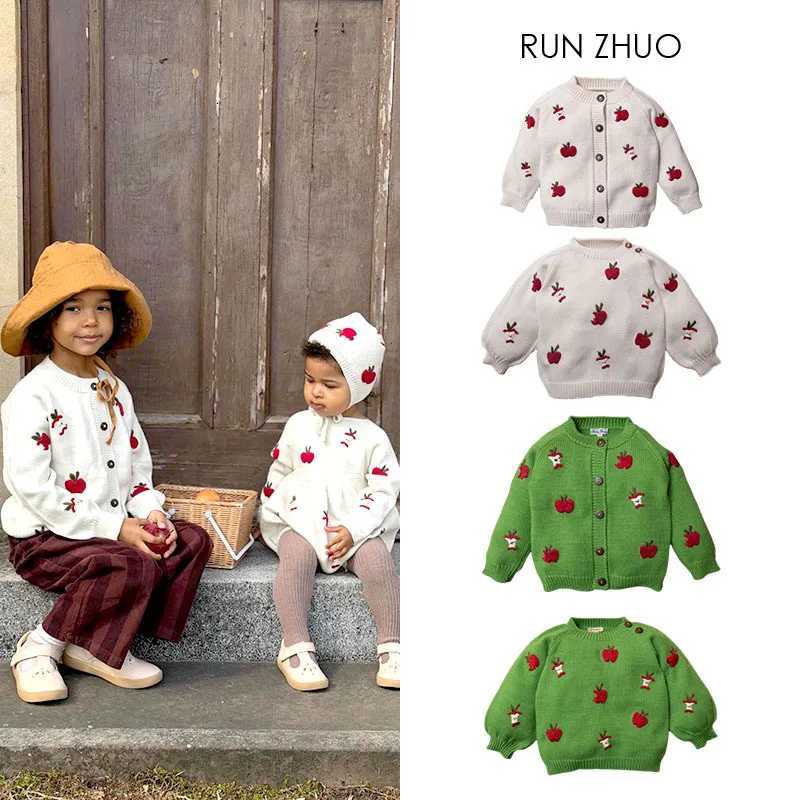 Winter Pullover Kids Sweater Fall 2026 New Printed Fashion Christmas Boys and Girls Knitted Cardigan Coat Cotton Thickened Warm Pullover C260921