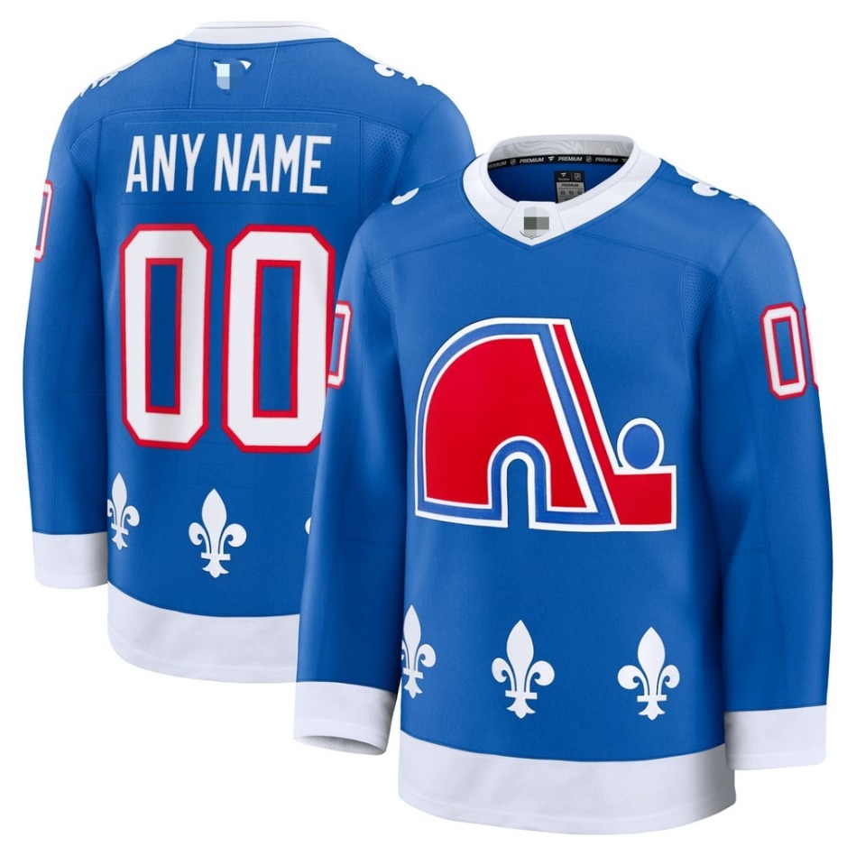 Custom Mens Hockey Nathan MacKinnon, 29 Cale Makar,8 Mikko Rantanen,92 Gabriel Landeskog Fully Sewn Tackle Twill Jersey S-XXXL