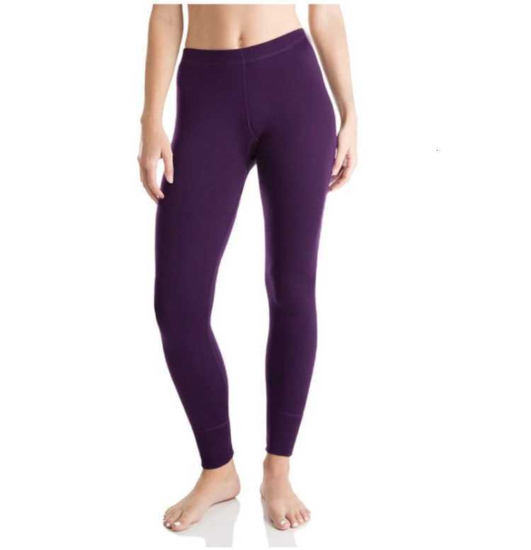 Thermal Underwear Women's Womens Merino Wool Base Layer Bottoms 100% Merino Wool Women Baselayer Thermal Pants Everday Legings Warm Soft Breath