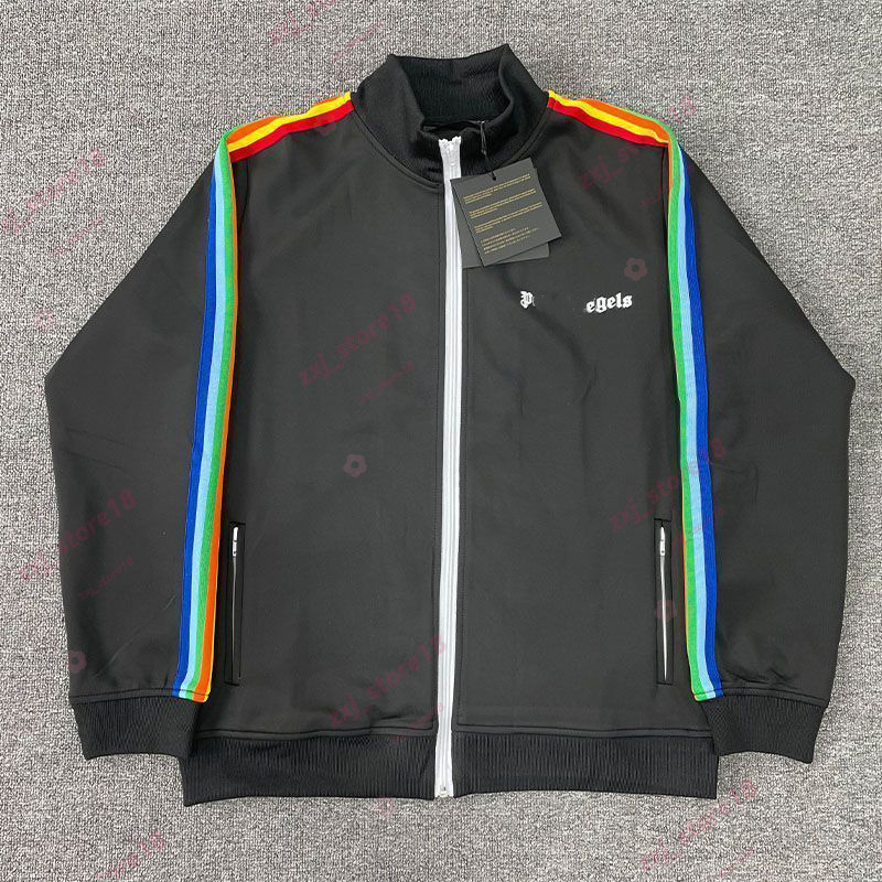 Palmlyness Angels Tracksuit Designer Hoodie Palmangelhoodies Autumn Tracksuit Solid Color Stand Up Collar Stripe Hoody Palmlids Angel Hoodie Classic