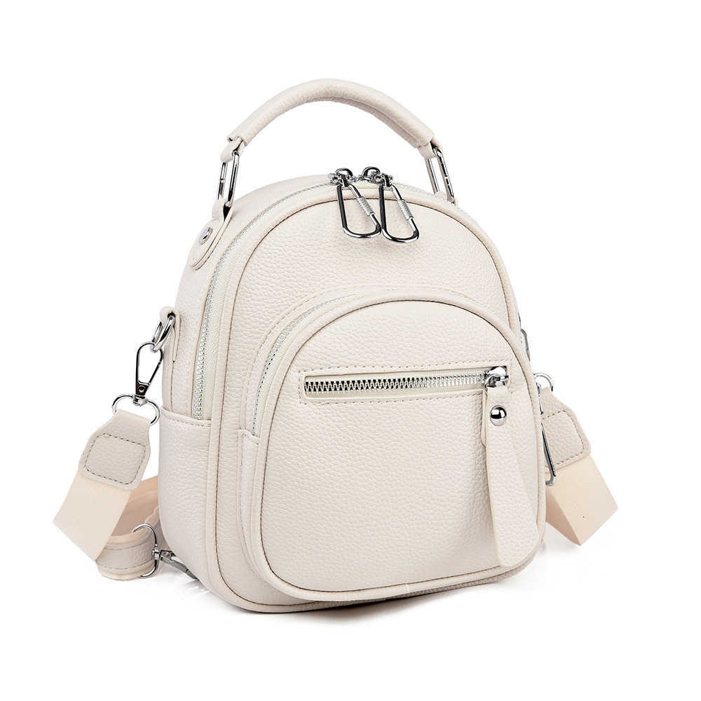 Style Women Backpack 2026 Backpack New Multifunction Female Shoulder Bags Small PU Leather School Bags Bagpack Softback Totes Bolsa H260922
