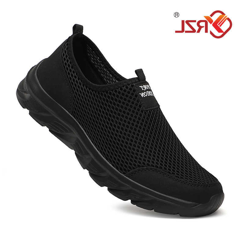 Casual Shoes YRZL New Running Shoes for Men Breathable Sports Shoes Lightweight fashion Summer Breathable Sneakers for Men Plus Size 38-46 D260922