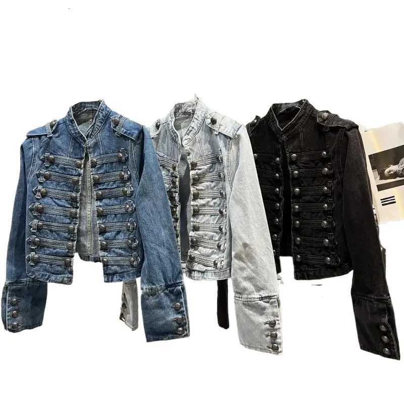 Women's Jackets Spring Autumn Harajuku Black Motorcycle Jacket Vintage Y2k Clothes 2000s Grunge Zipper Coat Top Bomber Jacket Streetwear New C2