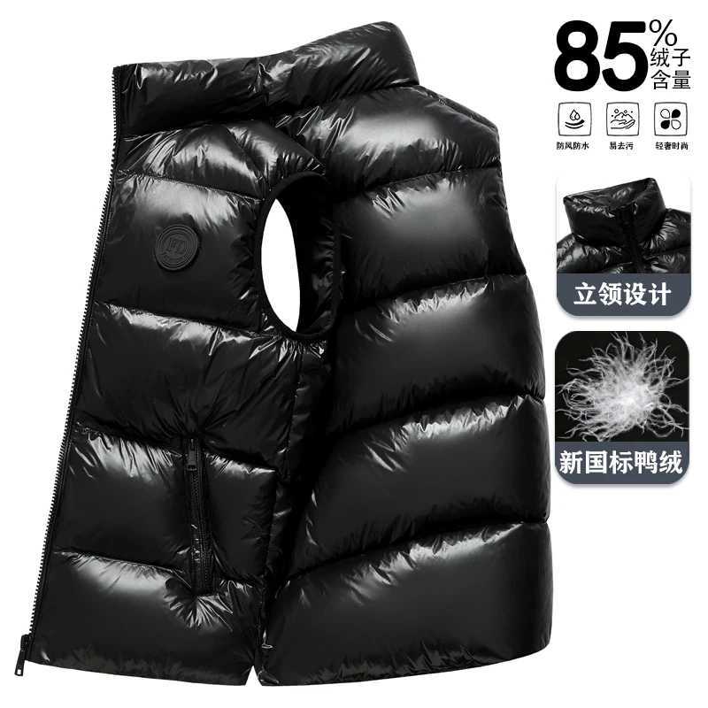 Stand-up Piumino da uomo Piumino di alta qualità con colletto spesso giacca casual cappotto alla moda piumino da uomo per giovani e adolescenti C260