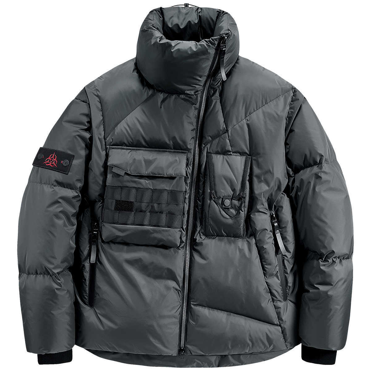 2026 Men's Down Men Parkas Winter New Winter Duck Down Jacket Men's Thicken Warm Down Coats Male Fashion Outdoor Loose Pockets Overcoats P