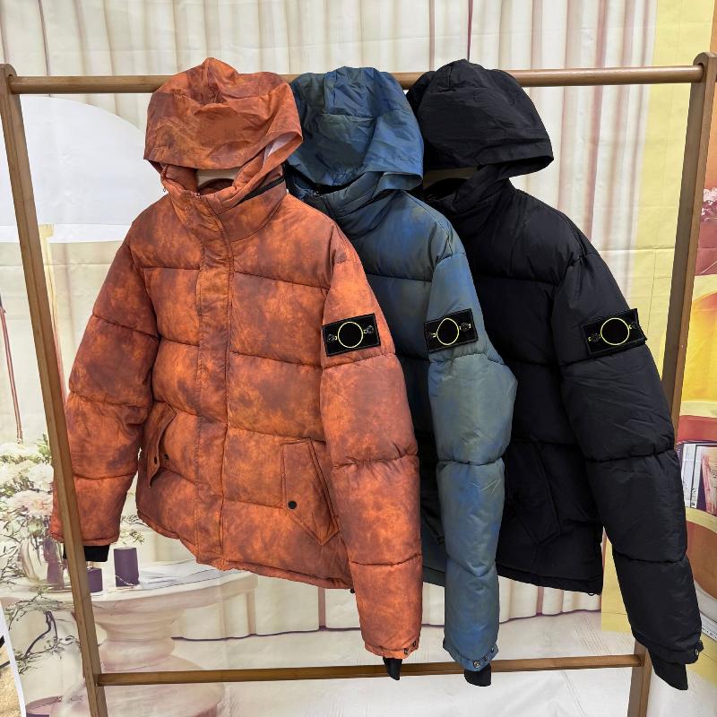 Veste bouffante à capuche unisexe, manteau d'hiver épais en coton coupe-vent pour Couple, coupe ample, Camouflage décontracté, grande taille S-XL