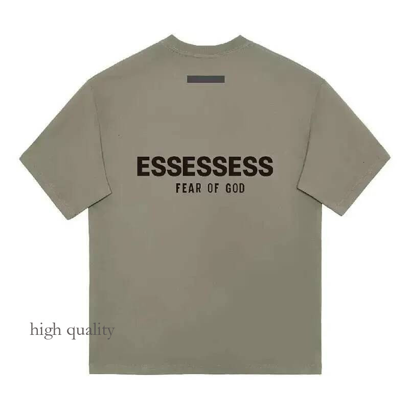 2026 AAA Hot Sales Essential Tshirt Designer Men Women Heavyweight Cotton Essiantial Shirt Oversized Street Hip Hop Daily Outdoor Short Sleeve Top 0