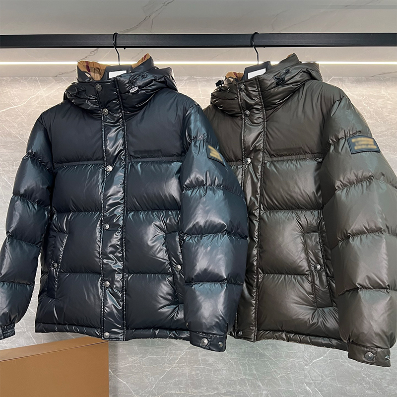 Piumino di design per uomo Cappotto invernale di lusso trapuntato con cappuccio Parka Modello patchwork Streetwear Capispalla caldo Moda Doudoune vi