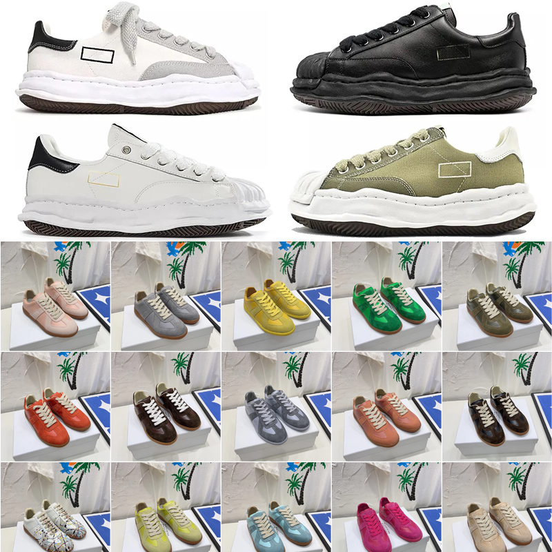 Designer Mason Peterson mm6 Canvas Mastermind Shoes Men Women New Casual Dissoed Low Natural Hank Blue Purple Green Black Sneakers with box 36-45